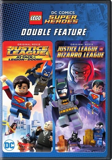 LEGO DC Super Heroes: Justice League: Attack of the Legion of Doom!/LEGO DC Comics Super Heroes: Justice League vs Bizarro League (D cover
