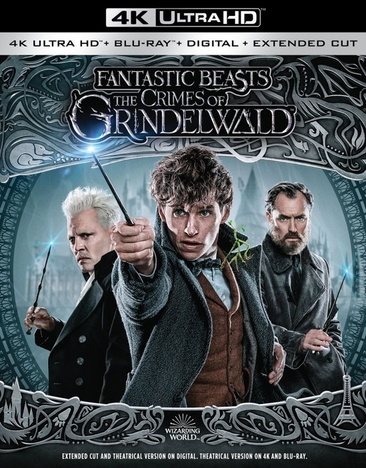 Fantastic Beasts: The Crimes of Grindelwald (4K Ultra HD + Blu-ray + Digital) (4K Ultra HD) cover