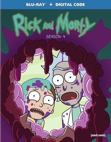 Rick & Morty: Season 4 (Blu-ray) cover