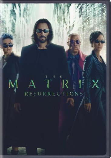 Matrix Resurrections, The (DVD) cover