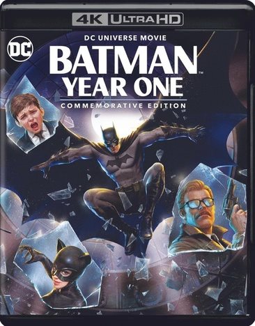 Batman: Year One - Commemorative Edition (4K Ultra HD + Blu-ray) [4K UHD] cover