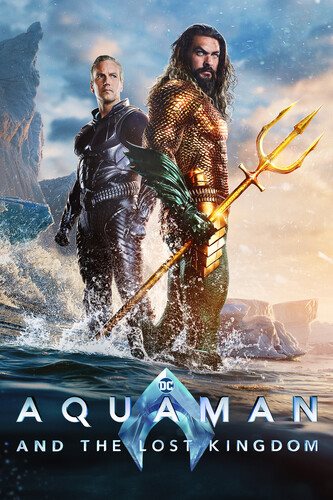Aquaman and the Lost Kingdom (Blu-ray + Digital) cover