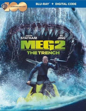 Meg 2: The Trench (Blu-ray + Digital) cover