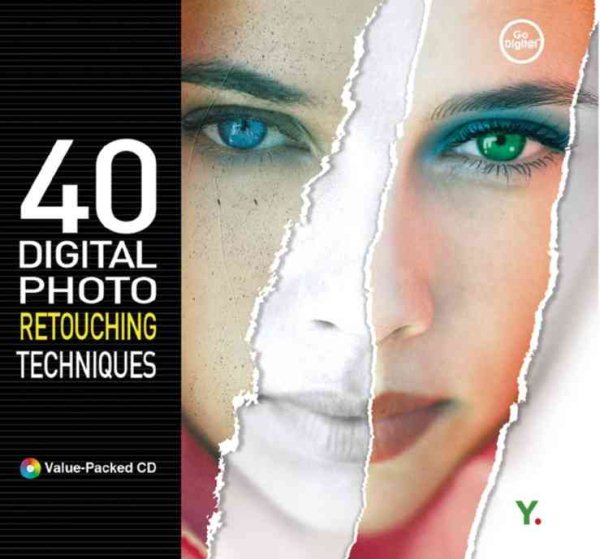 40 Digital Photo Retouching Techniques cover