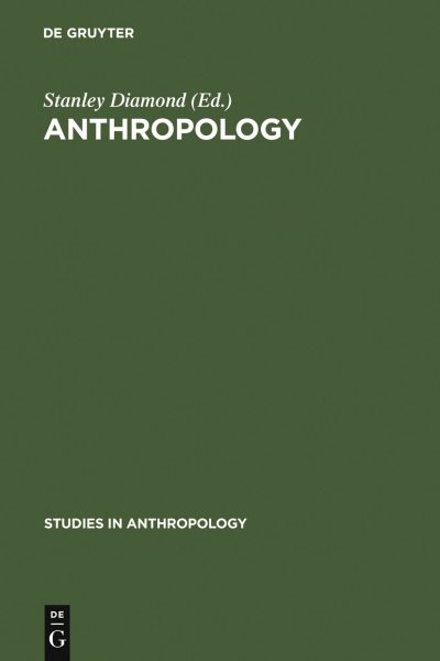 Anthropology (Studies in Anthropology) cover
