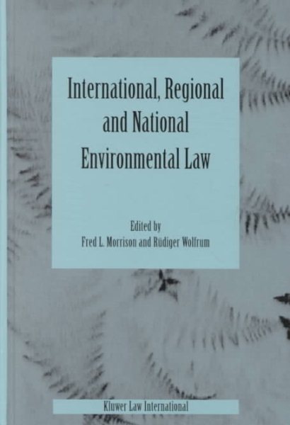 International, Regional and National Environmental Law cover