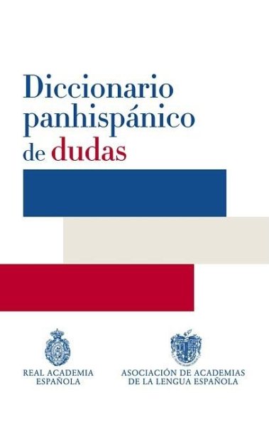 Diccionario panhispanico de dudas (RAE) cover