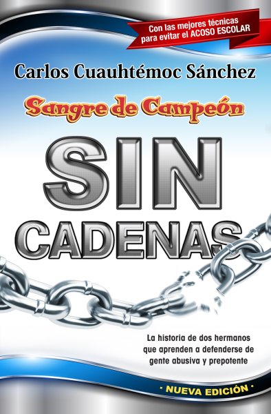 Sangre de campeon sin cadenas (Spanish Edition) cover