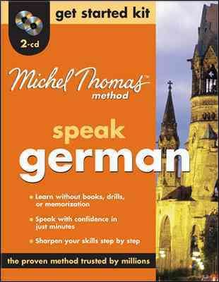 Michel Thomas Method™ German Get Started Kit, 2-CD Program (Michel Thomas Series) cover