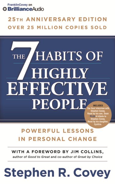 The 7 Habits of Highly Effective People: 25th Anniversary Edition cover