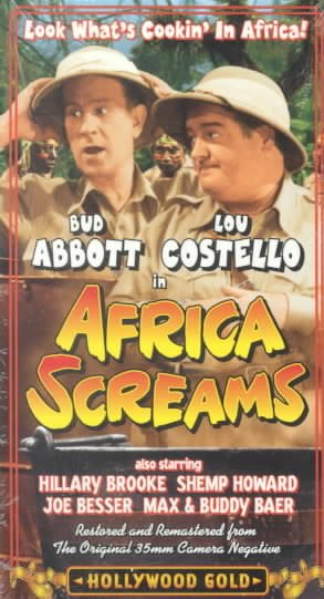 Africa Screams [VHS] cover