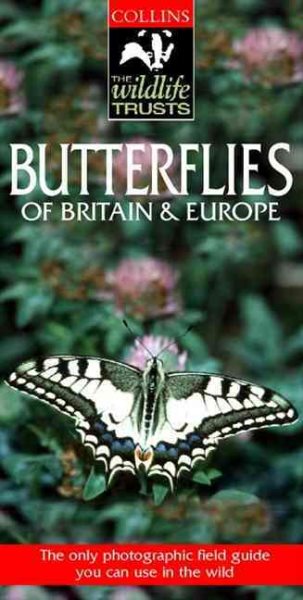 Butterflies of Britain & Europe (Collins Wildlife Trusts Guide) cover
