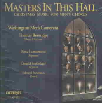 Masters in This Hall: Christmas Music Men's Choru cover