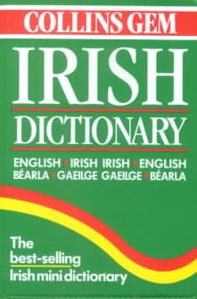 Collins Gem Irish Dictionary cover