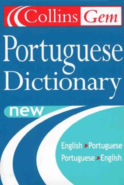 Collins Gem Portuguese Dictionary English-Portuguese, Portuguese-English, Pocket size
