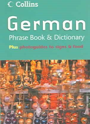 German Phrase Book & Dictionary (Collins Phrase Book & Dictionary) cover