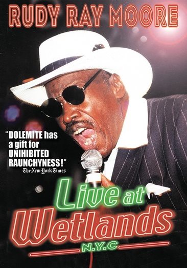 Rudy Ray Moore: Live at Wetlands, N.Y.C. cover