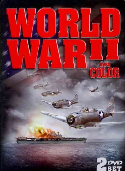 WWII IN COLOR (SLIM TIN) DVD cover