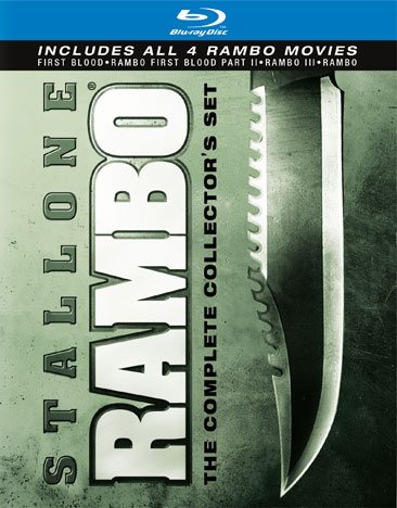 Rambo: The Complete Collector's Set (First Blood / Rambo: First Blood Part II / Rambo III / Rambo) [Blu-ray] cover