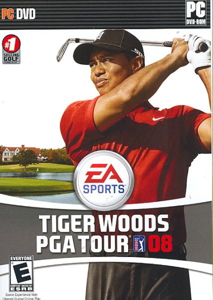 Tiger Woods PGA Tour 08 DVD - PC cover