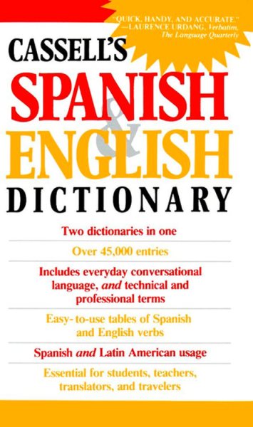 Cassell's Spanish & English Dictionary cover