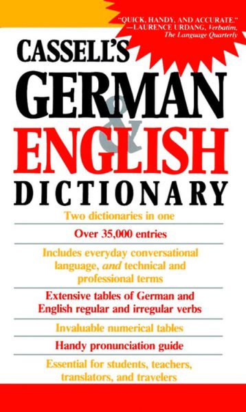 Cassell's German & English Dictionary cover