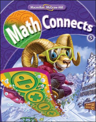 Math Connects, Grade 5, Student Edition (ELEMENTARY MATH CONNECTS) cover