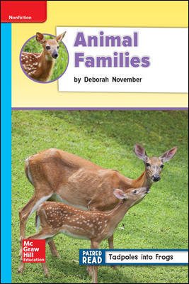 Reading Wonders Leveled Reader Animal Families: On-Level Unit 2 Week 4 Grade 2 (ELEMENTARY CORE READING)