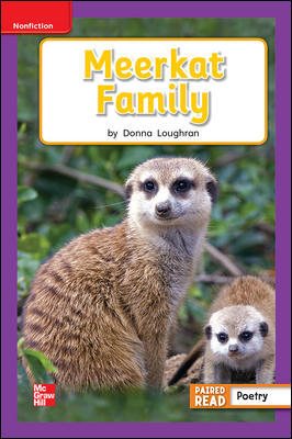 Reading Wonders Leveled Reader Meerkat Family: ELL Unit 2 Week 3 Grade 1 (ELEMENTARY CORE READING) cover