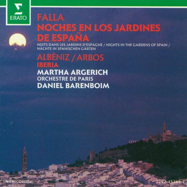 Falla: Nights in the Gardens of Spain / Albeniz: Iberia cover