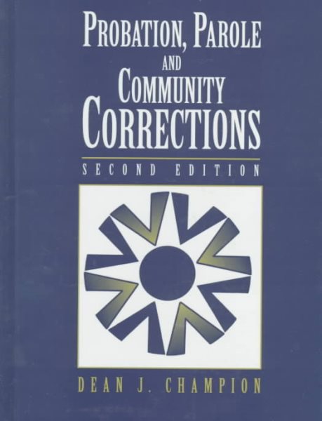 Probation, Parole, and Community Corrections cover