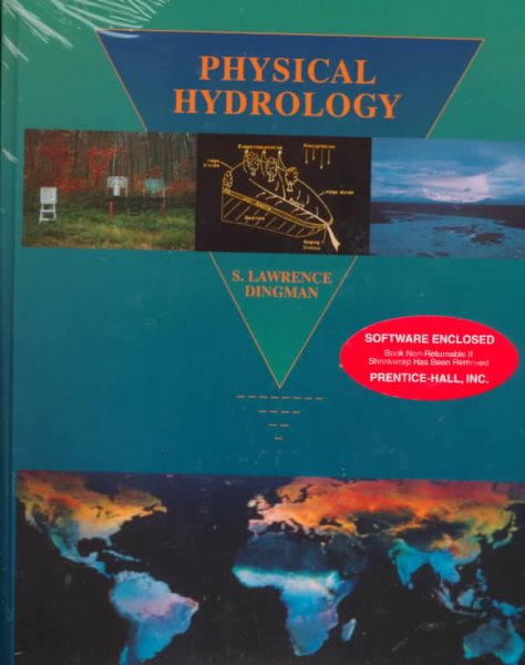 Physical Hydrology cover