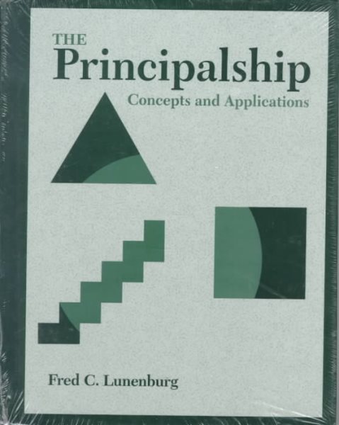 The Principalship: Concepts and Applications cover