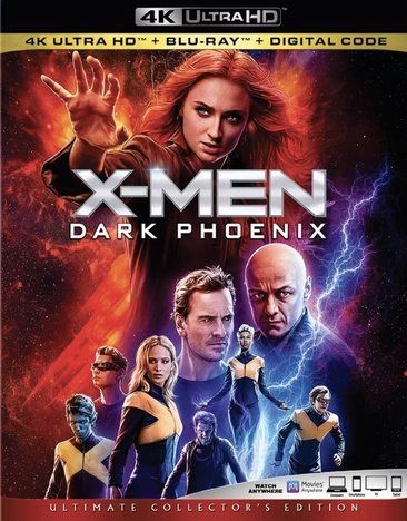 X-Men: Dark Phoenix [Blu-ray] cover