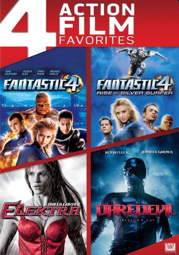 Fantastic Four / Fantastic Four Rise of the Silver Surfer / Daredevil / Elektra cover