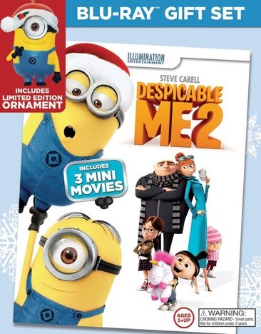 Despicable Me 2 Limited Edition Ornament Gift Set (Blu-ray + DVD + Digital HD)
