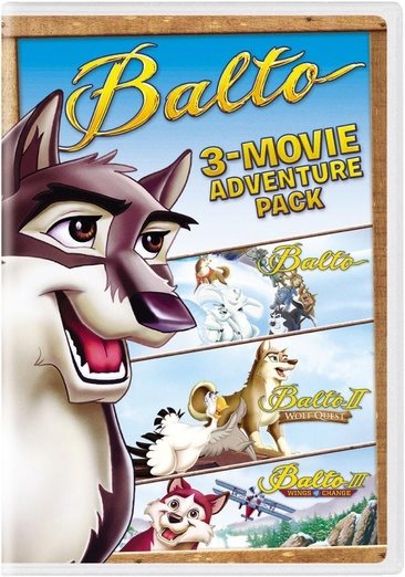 Balto 3-Movie Adventure Pack cover