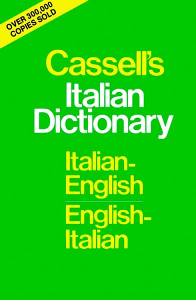 Cassell's Standard Italian Dictionary, Thumb-indexed cover