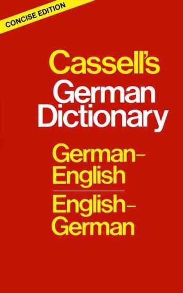 Cassell's German Dictionary: German-English English-German cover