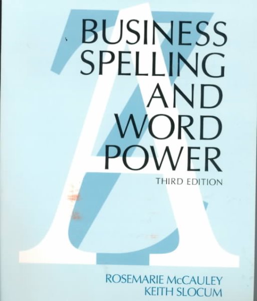 Business Spelling and Word Power cover
