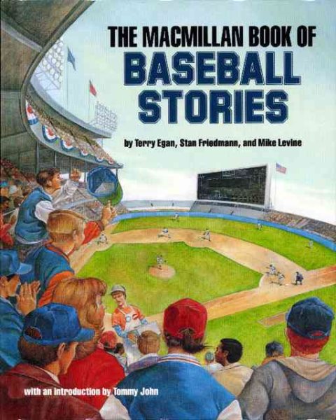 Macmillan Book of Baseball Stories cover