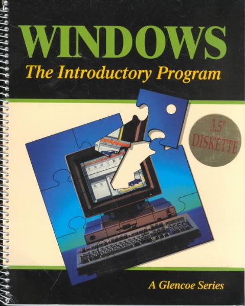 Windows: The Introductory Program for Version 3.1 (A Glencoe Series) cover