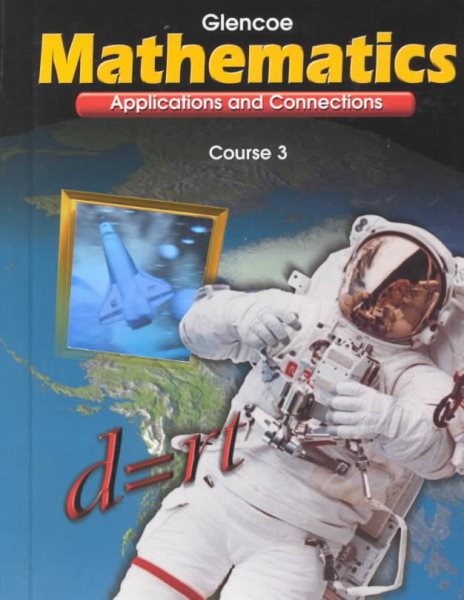 Mathematics: Appl.+Connections, Course 3 cover