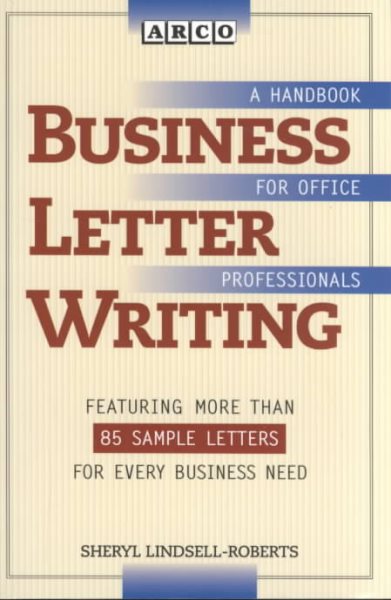 Business Letter Writing (Arco) cover