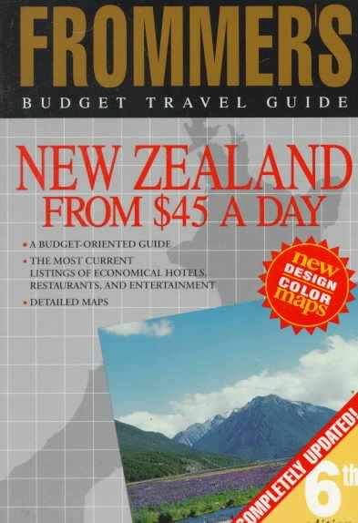 Frommer's Budget Travel Guide New Zealand from $45 a Day cover