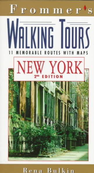 Frommer's Walking Tours: New York (Frommer's 24 Great Walks in New York) cover