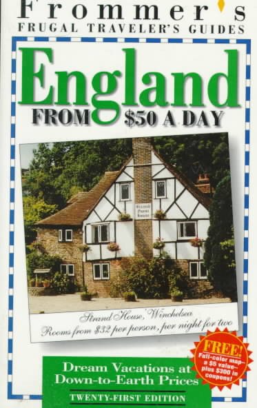 England from $50 a Day: Book and Map (Annual) cover