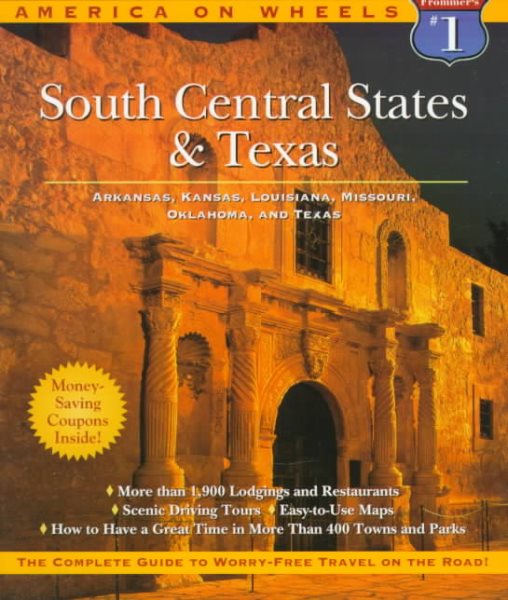 Frommer's America on Wheels South Central States & Texas 1997 cover