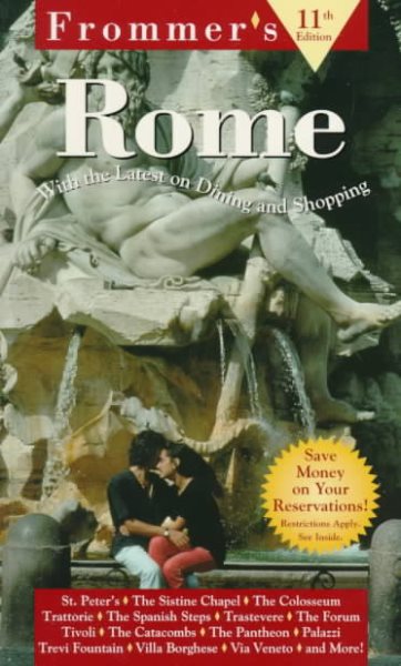 Frommer's Rome cover