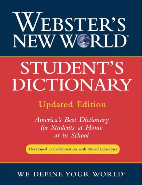 Webster's New World Student's Dictionary cover